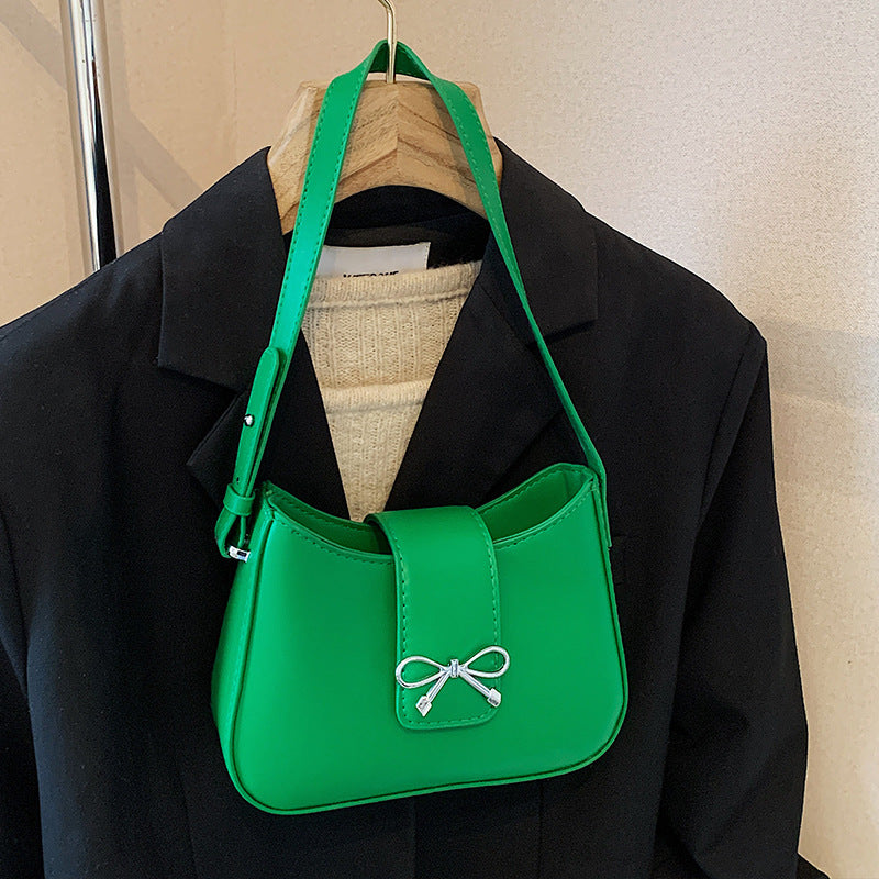Damen Handtasche mit raffiniertem Knotenverschluss Nord Taschen