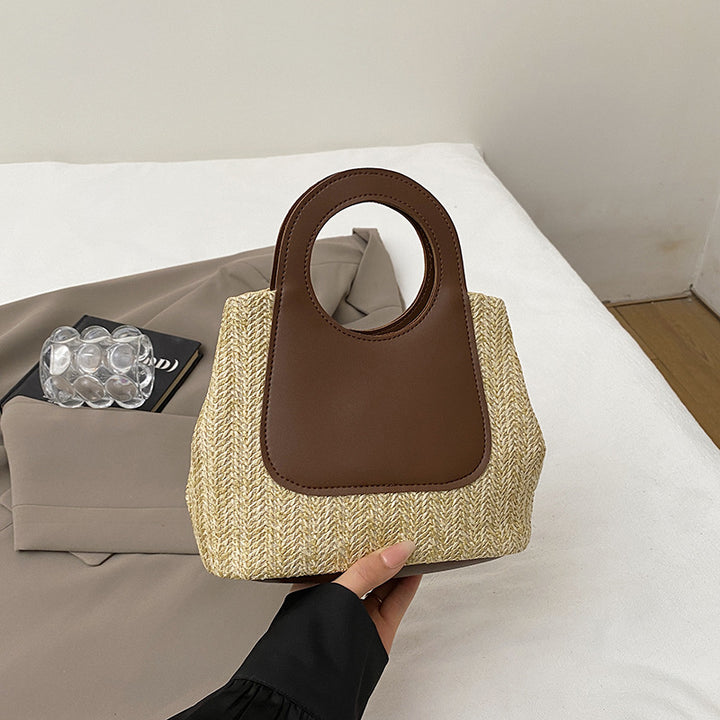 Damen handgeknüpfte Tragetasche mit elegantem Griff Nord Taschen