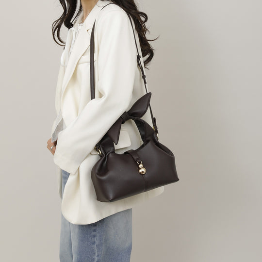 Damen strukturierte Hobo-Tasche mit abnehmbarem Schulterriemen Nord Taschen