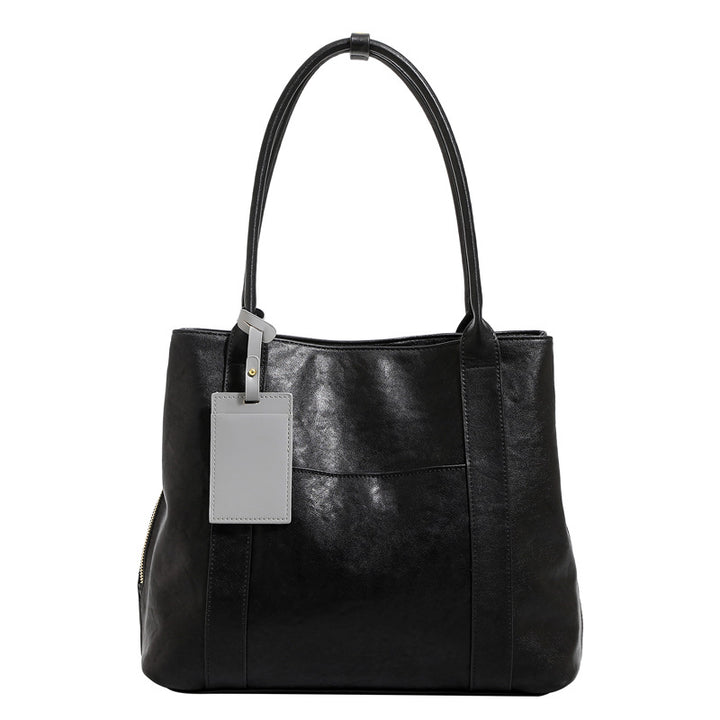 Damen Tragetasche aus hochwertigem Kunstleder mit eleganter Struktur Nord Taschen