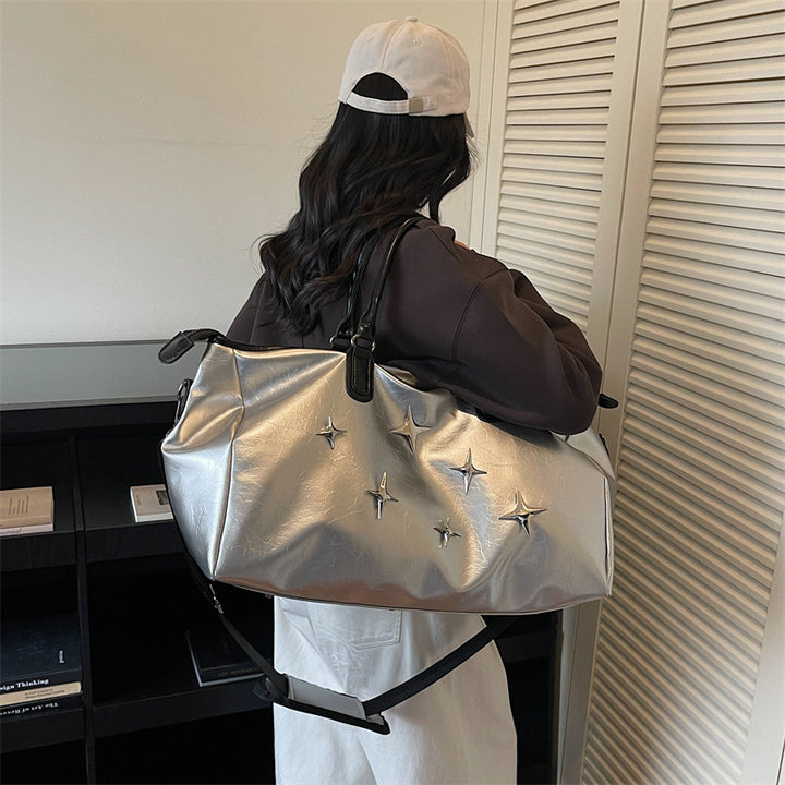 Damen Reisetasche mit stilvollen Sternenapplikationen Nord Taschen