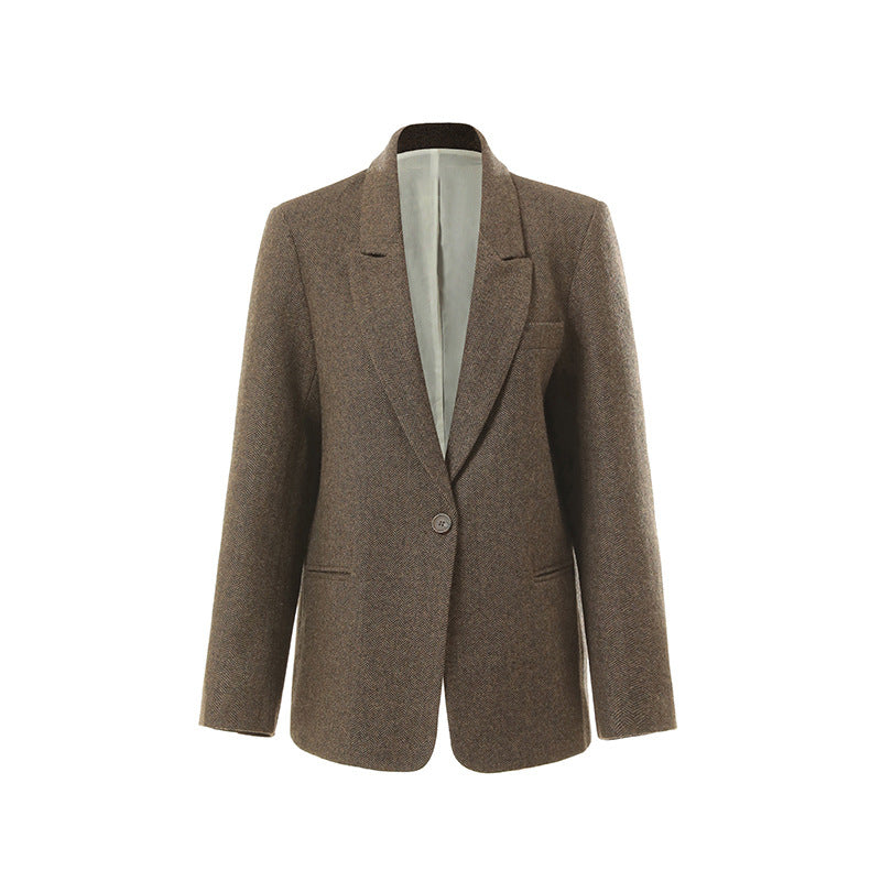 Damen Eleganter Wollblazer Nord Taschen