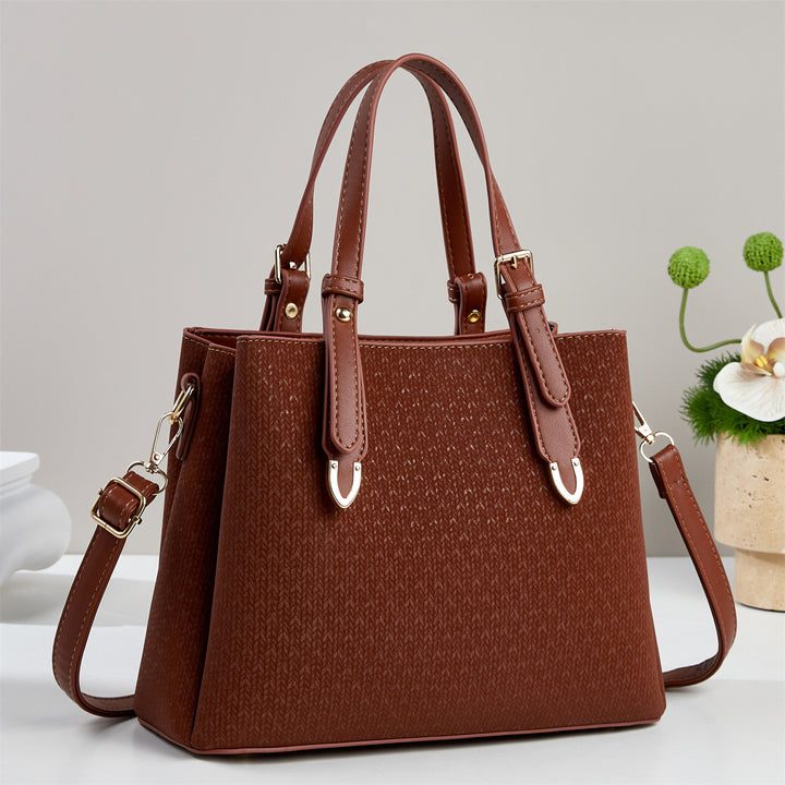 Damen Handtasche mit strukturiertem Design und abnehmbaren Tragegurt Nord Taschen