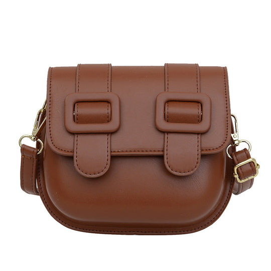 Damen Schultertasche mit doppelten Schnallen Nord Taschen