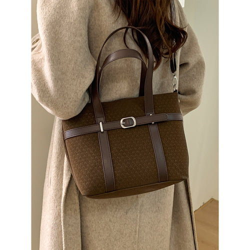 Damen modische Handtasche mit abnehmbaren Schultergurt Nord Taschen