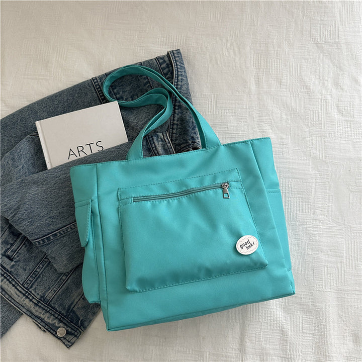 Damen Designer Handtasche mit modernem Klappverschluss Nord Taschen