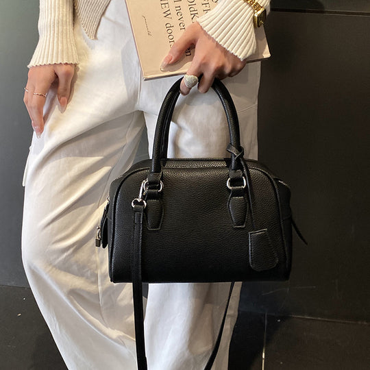 Damen elegante Handtasche mit strukturierter Oberfläche und abnehmbarem Schulterriemen Nord Taschen