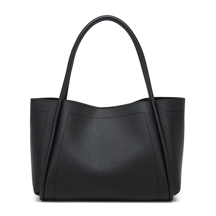 Damen elegante Shopper-Tasche mit strukturiertem Leder Nord Taschen