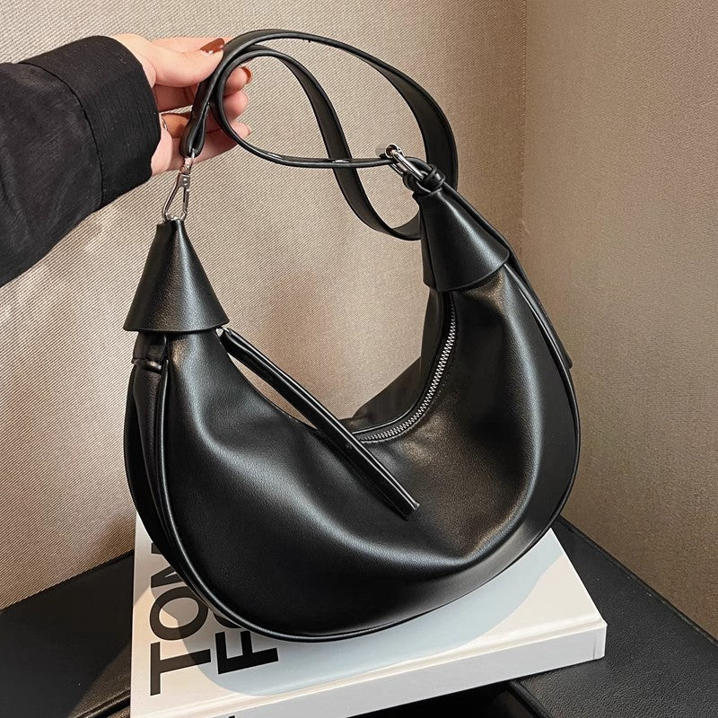 Damen elegante Umhängetasche mit asymmetrischem Design und verstellbarem Schulterriemen Nord Taschen