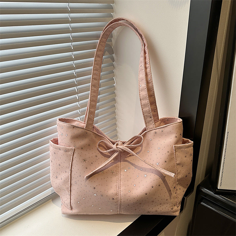 Damen Tote-Bag mit funkelndem Sternenmotiv Nord Taschen