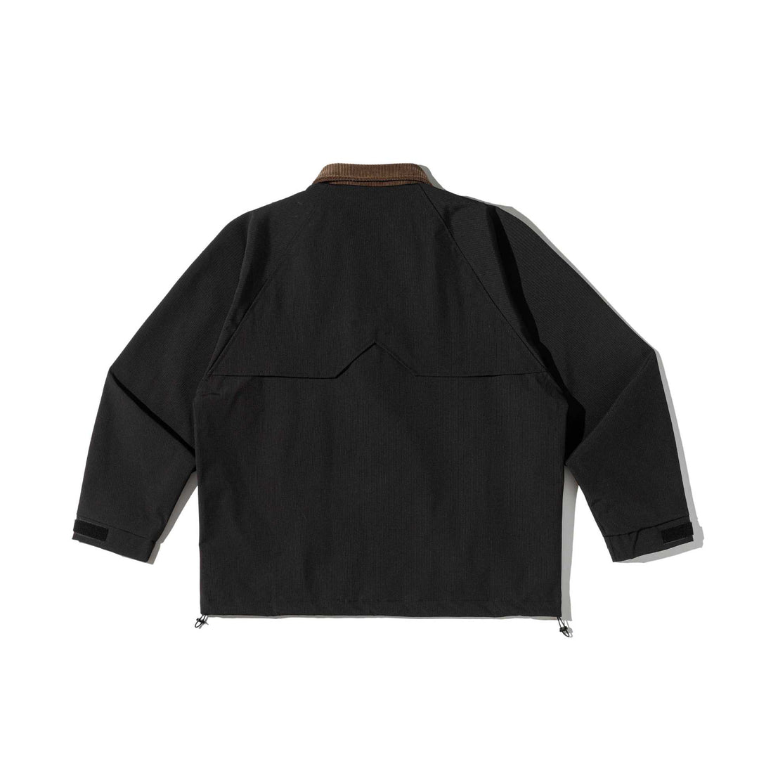 Herren Fieldjacke im Parka‑Stil mit Cordkragen und Utility‑Details Nord Taschen