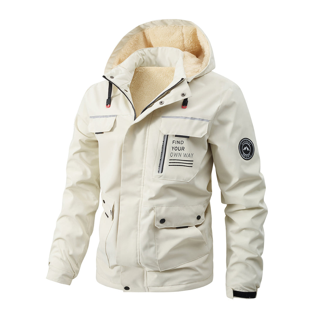 Herren Winterjacke Nord Taschen