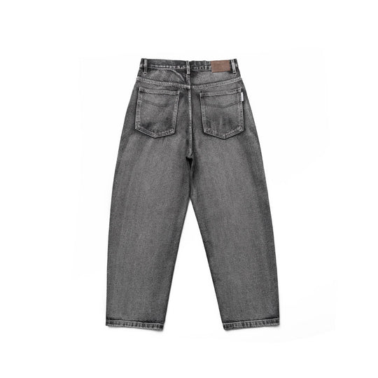 Damen Hochtaillierte Relaxed‑Straight‑Jeans mit geradem Bein und Five‑Pocket‑Design Nord Taschen