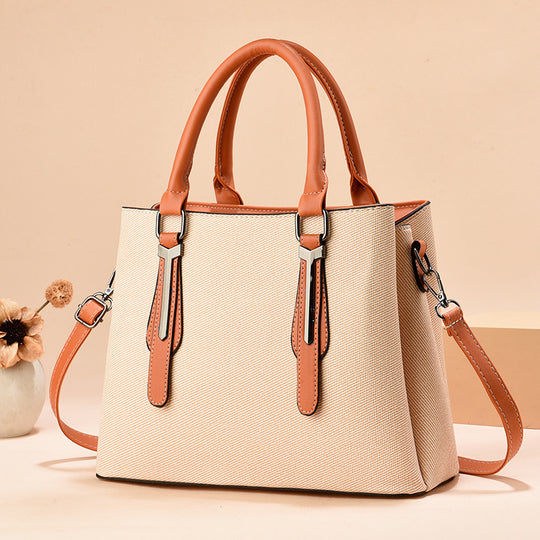 Damen trendy Handtasche mit abnehmbarem Schulterriemen Nord Taschen