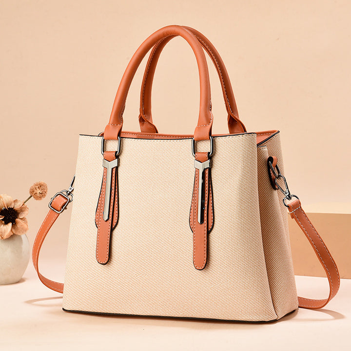 Damen trendy Handtasche mit abnehmbarem Schulterriemen Nord Taschen