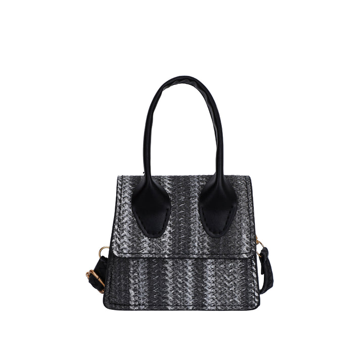 Damen Mini-Tasche mit geflochtenem Design und abnehmbarem Trageriemen Nord Taschen