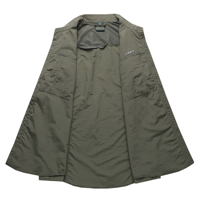 Herren Funktionales Outdoor-Hemd Nord Taschen