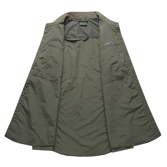 Herren Funktionales Outdoor-Hemd Nord Taschen