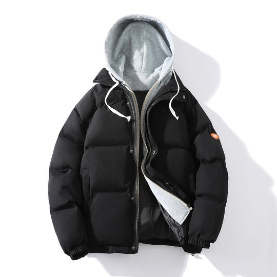 Herren Gepolsterte Layering-Winterjacke mit integriertem Kapuzen-Sweatlayer Nord Taschen
