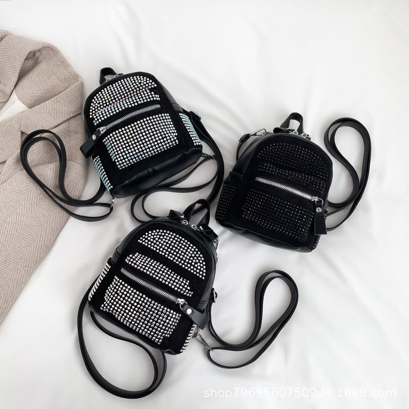 Damen Rucksack mit Glitter-Akzenten Nord Taschen
