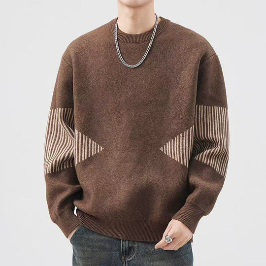 Herren Strickpullover Nord Taschen