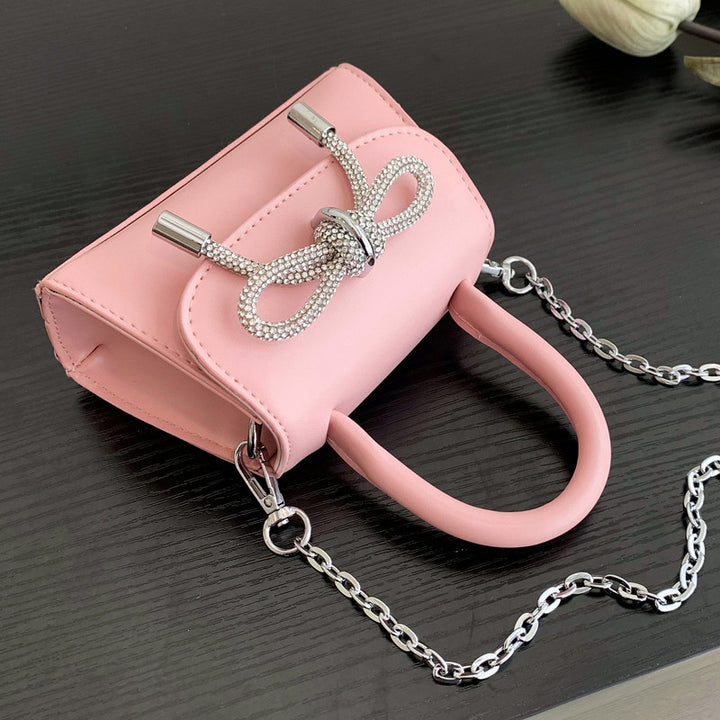 Damen Mini-Handtasche mit elegantem Kettenverschluss Nord Taschen