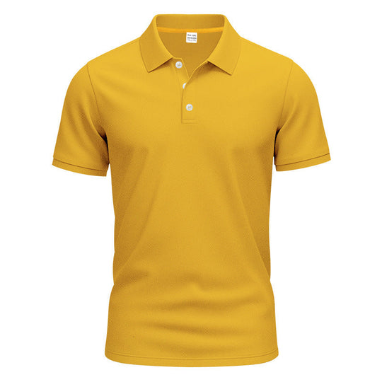 Herren nan atmungsaktives Piqué Poloshirt Kurzarm mit Knopfleiste Nord Taschen