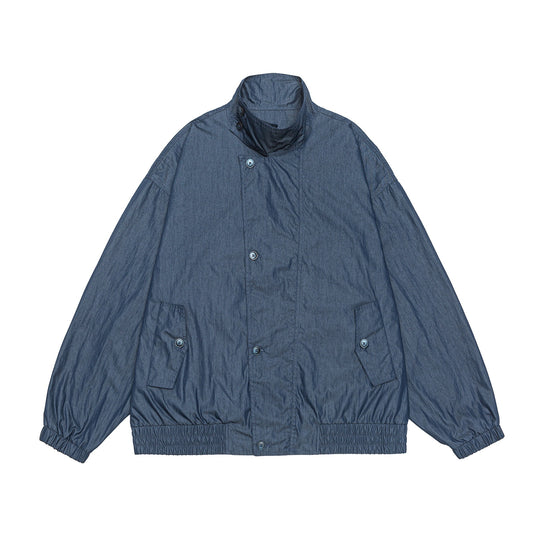 Unisex Leichter Boxy‑Blouson mit Funnel‑Kragen und Utility‑Taschen Nord Taschen