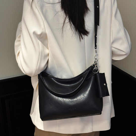 Damen Hobo-Tasche aus hochwertigem Kunstleder mit abnehmbarem Schulterriemen Nord Taschen