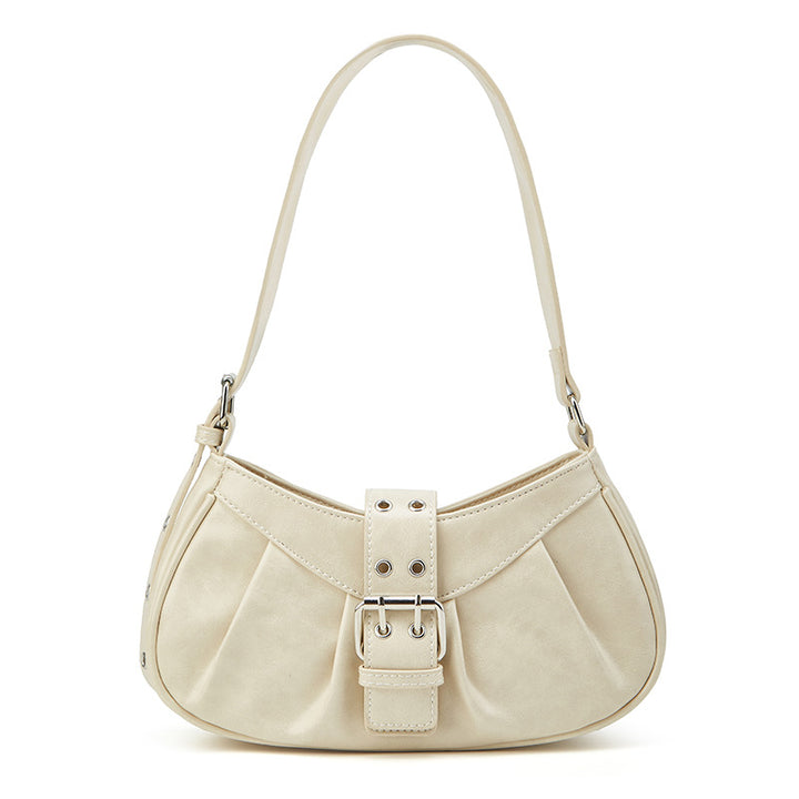 Damen Hobo-Tasche mit elegantem Faltendesign und modernem Gürtelverschluss Nord Taschen