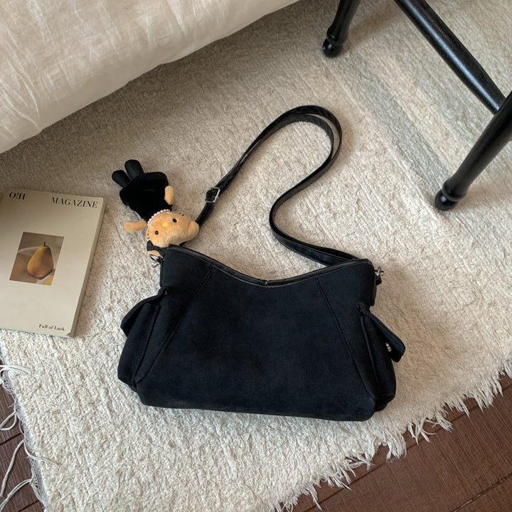 Damen Schultertasche mit abnehmbarem Schlüsselanhänger Nord Taschen