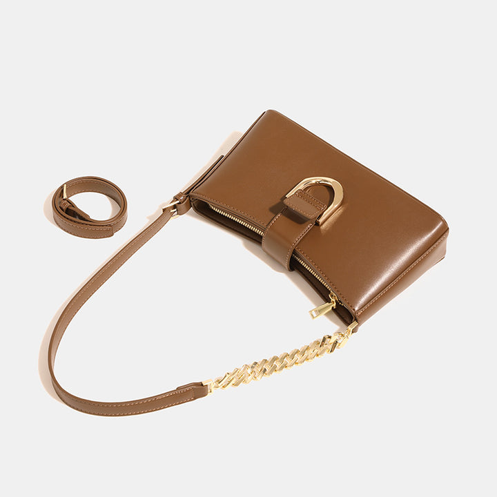 Damen elegante Handtasche mit modischem Kettenverzierung Nord Taschen