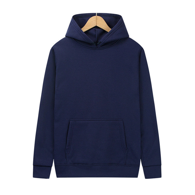 Unisex nan minimalistischer Kapuzenpullover ohne Reißverschluss mit innen angerautem French-Terry und integrierter Kängurutasche Nord Taschen
