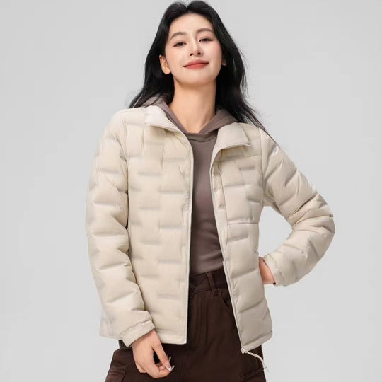 Damen Steppjacke mit hohem Kragen und Thermo-Isolierung Nord Taschen