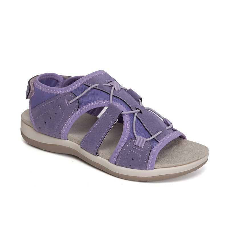 Damen  bequeme Outdoor-Sandalen mit Schnellzugsystem gepolstertem Fußbett und geschlossener Fersenpartie Nord Taschen