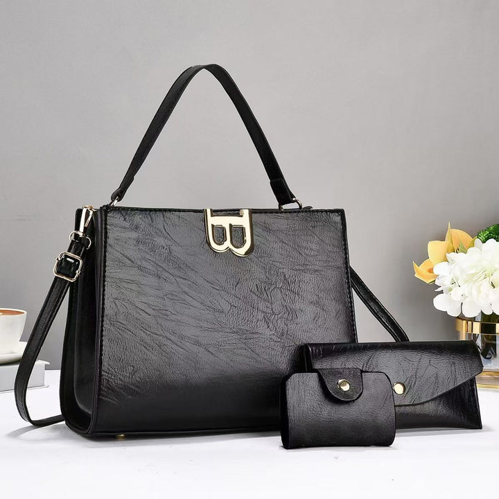 Damen elegante Handtasche mit abnehmbarem Geldbeutel Nord Taschen