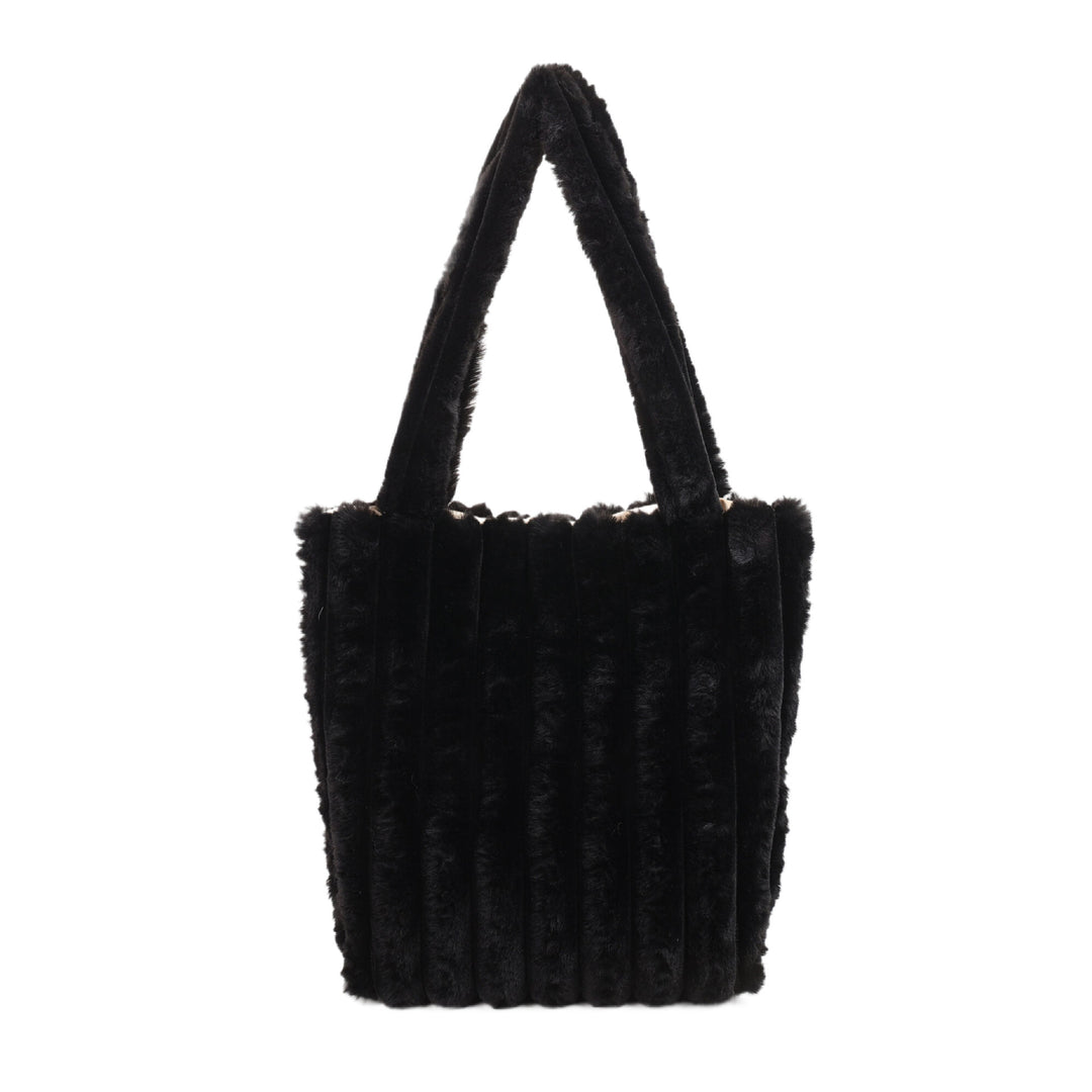 Damen elegante Umhängetasche mit luxuriösem Plüsch-Design Nord Taschen