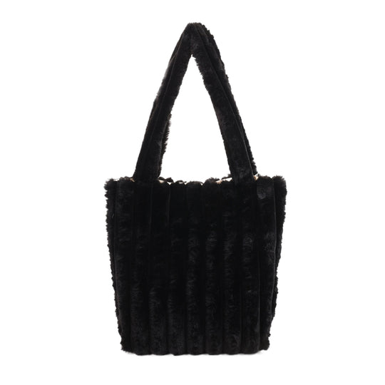 Damen elegante Umhängetasche mit luxuriösem Plüsch-Design Nord Taschen