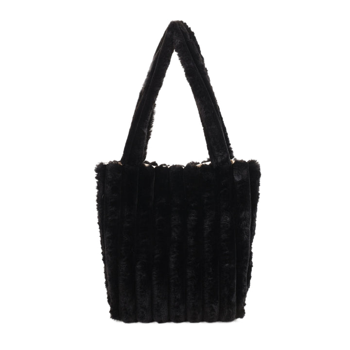 Damen elegante Umhängetasche mit luxuriösem Plüsch-Design Nord Taschen