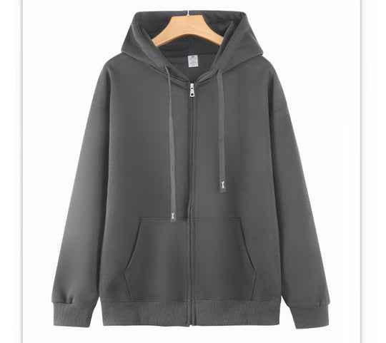 Herren Kapuzenjacke mit Reißverschluss und praktischen Taschen Nord Taschen