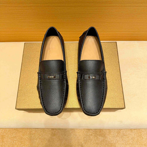 Herren Mokassins aus hochwertigem Leder mit eleganter Ziernaht Nord Taschen