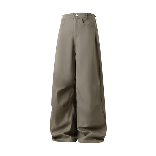 Damen Weite High‑Waist Palazzo‑Hose mit extra weitem Bein und Nahtpaneelen Nord Taschen