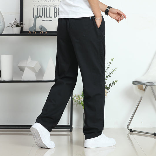Herren Weite Cargohose im Utility‑Stil mit seitlicher Reißverschlusstasche und ergonomischen Nähten Nord Taschen