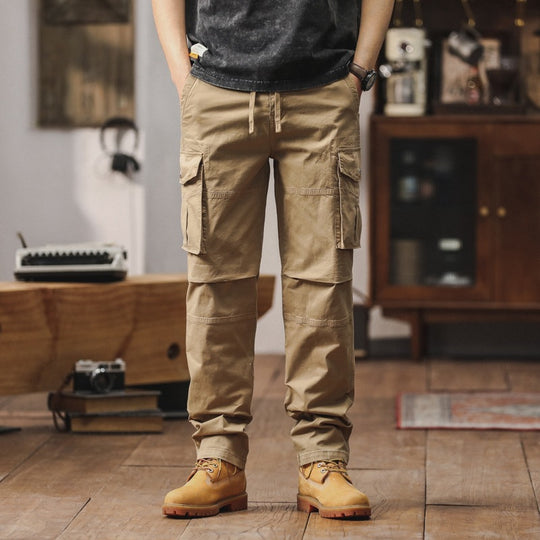 Herren Technische Cargohose mit geradem Schnitt, verstärkten Knien & Mehrfachtaschen Nord Taschen