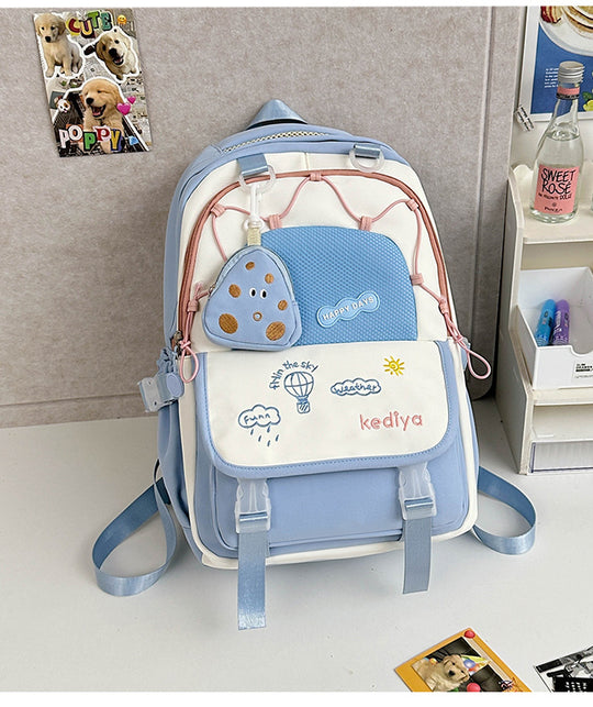 Damen Rucksack mit kreativem Motiv und multifunktionalen Fächern Nord Taschen