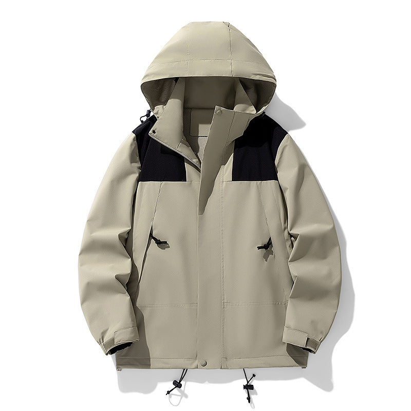 Herren Wetterfeste Outdoor-Jacke Nord Taschen