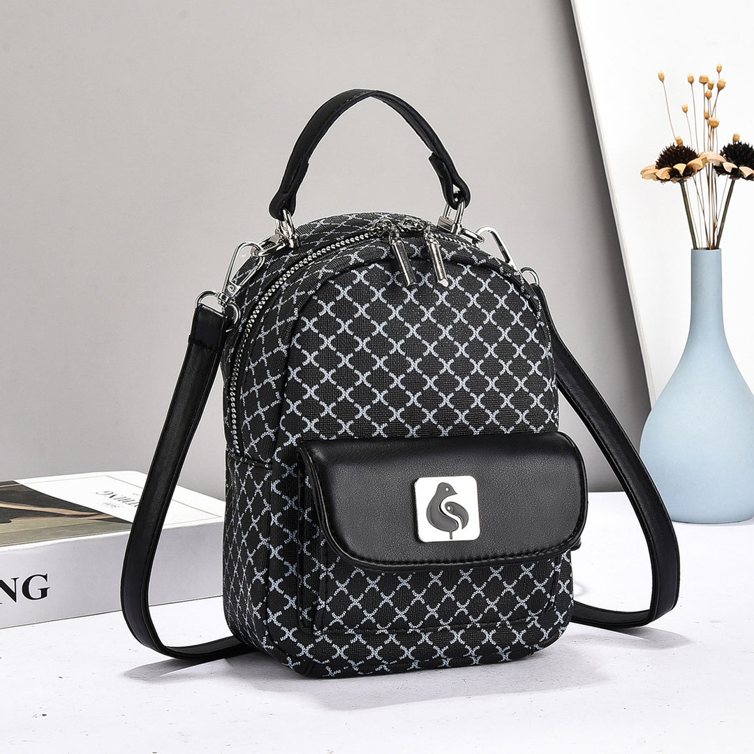 Damen Rucksackhandtasche mit eleganten Mustern und vielseitigen Trageoptionen Nord Taschen