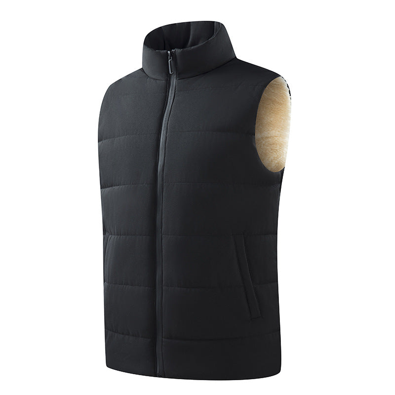 Herren Moderne Steppweste Nord Taschen