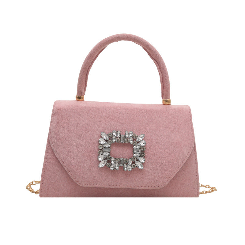 Damen elegante Abendtasche mit funkelndem Schmuckdetail Nord Taschen