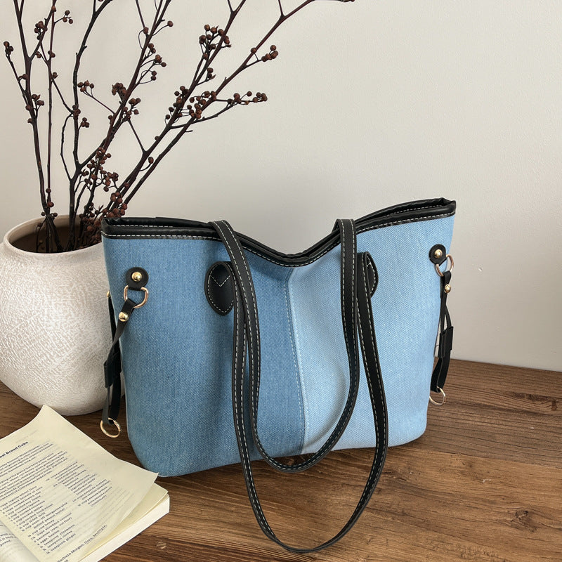 Damen Stofftasche mit robustem Design und eleganten Griffen Nord Taschen